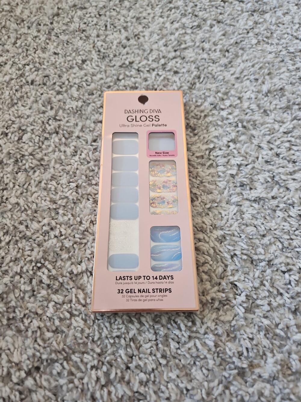 Dashing Diva Gloss Ultra Shine 32 Gel Nail Strips Palette Spiritual Journey